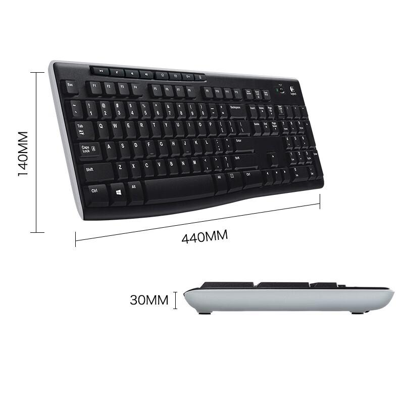 Logitech MK270 Wireless Keyboard and Mouse Combo