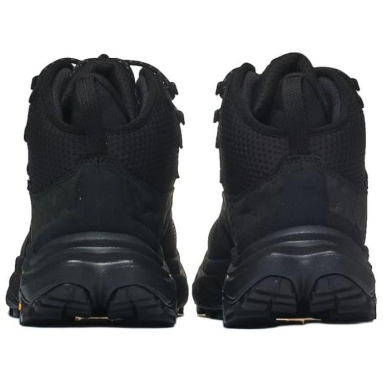 Hoka One One Anacapa 2 Minimalist Comfortable Non-Slip High-Top Hiking Shoes Men Hiking Shoes Black 1155251-BBLC