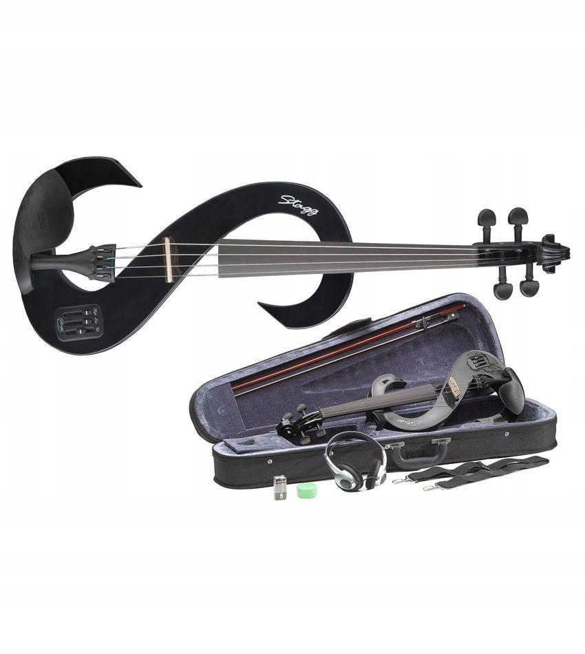 Stagg EVN 4/4 BK - 4/4 electric violin