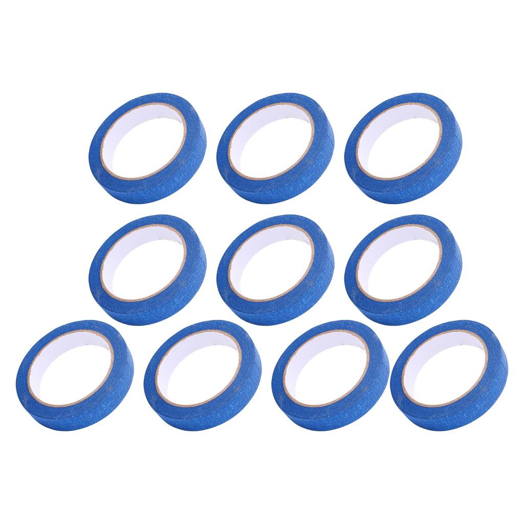 Малярный скотч для автомобиля термостойкий 0,79 дюйма X 98,43 фута синий маскировочный скотч для авторемонта для дома, офиса, школы