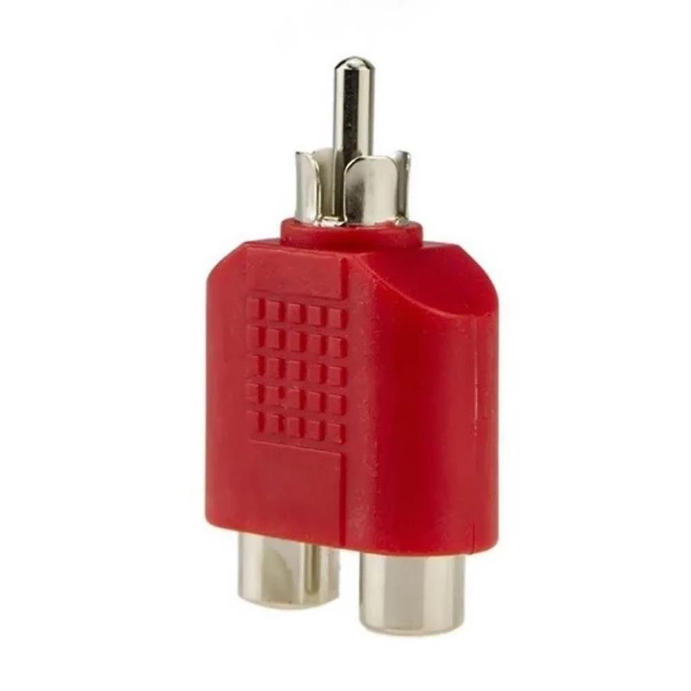 Audio Converter Audio Plug Audio Cable Y Adapter Connectors Plugs RCA to 2 RCA Audio Adapter