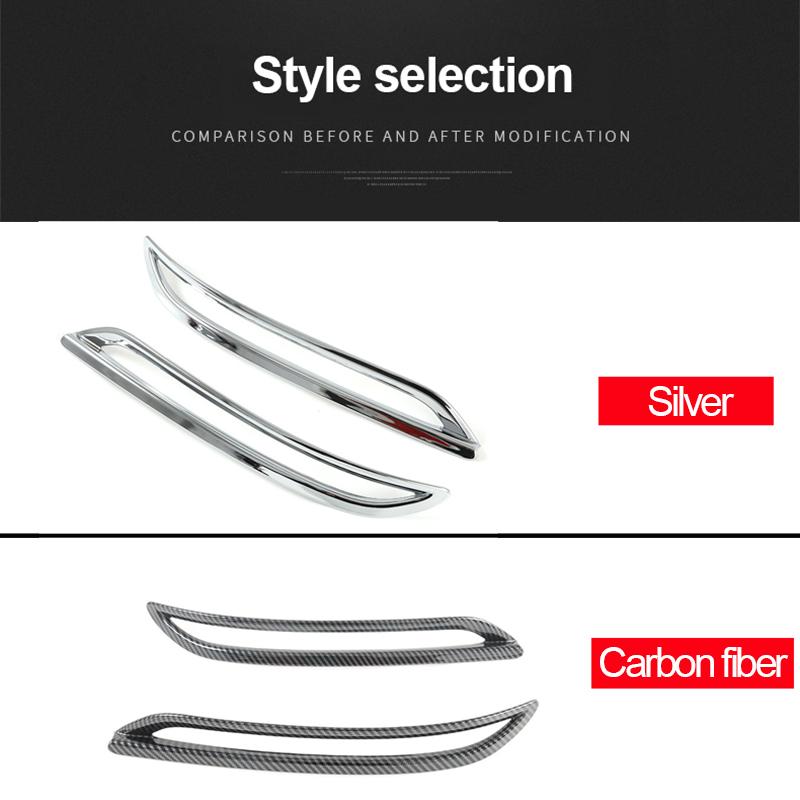 Для Volkawagen VW Golf 8 MK8 2022 ABS задняя противотуманная фара, крышка, накладка на заднюю противотуманную фару, рамка, наклейка, аксессуары