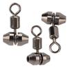 10pcs 3 Way Fishing Swivels T Turn Brass Barrel Triple Swivel Cross Line Fishing ConnectorsM