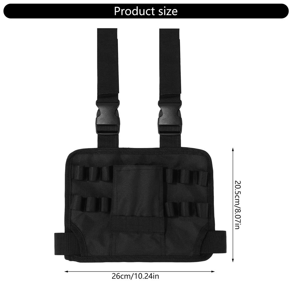 Регулируемый Оксфордский Подсумок для Инструментов с Набедренным Ремнем для Электриков и Специалистов по Техническому Обслуживанию Многокарманный Пояс для Инструментов