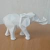 2024 Современная Абстрактная Статуя Золотого Слона Смоляное Украшение Украшения Дома Аксессуары Подарки для Скульптуры Слона Животное Ремесло