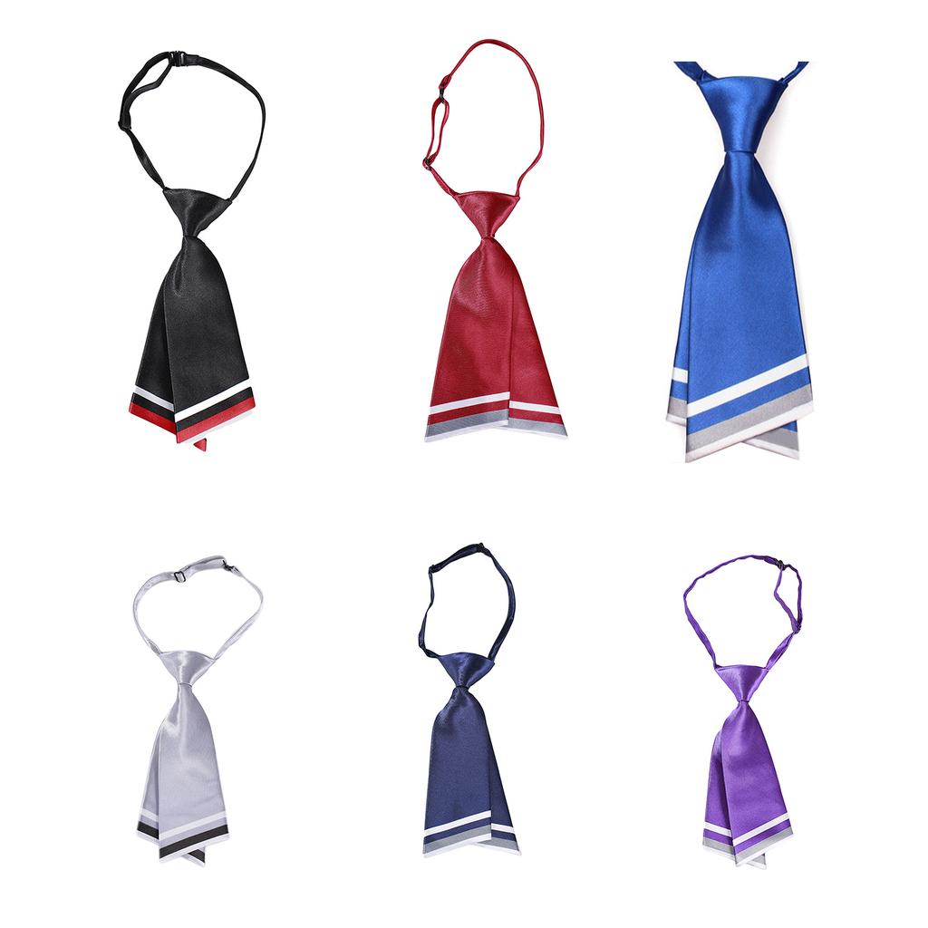 Shirt Tie Female Ins Harajuku Style Narrow Tie Double Layer Student Preppy Style Disco Jumping Cool Small Necktie Tie