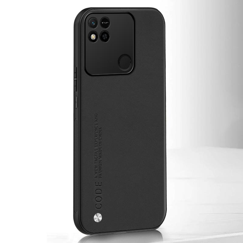 Роскошный кожаный чехол для телефона Xiaomi Redmi 10 10A 10C, матовый силиконовый защитный чехол для Redmi 9 9A 9C NFC 9T Coque