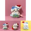 Adorable Christmas Stocking Stuffers Plush Toy Keychain Featuring Uthaki And Jiyi Bears