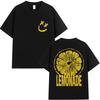 Louis Tomlinson Lemonade Tour Мужская и женская мода Харадзюку 2025-26 Лето Хлопковая футболка с принтом