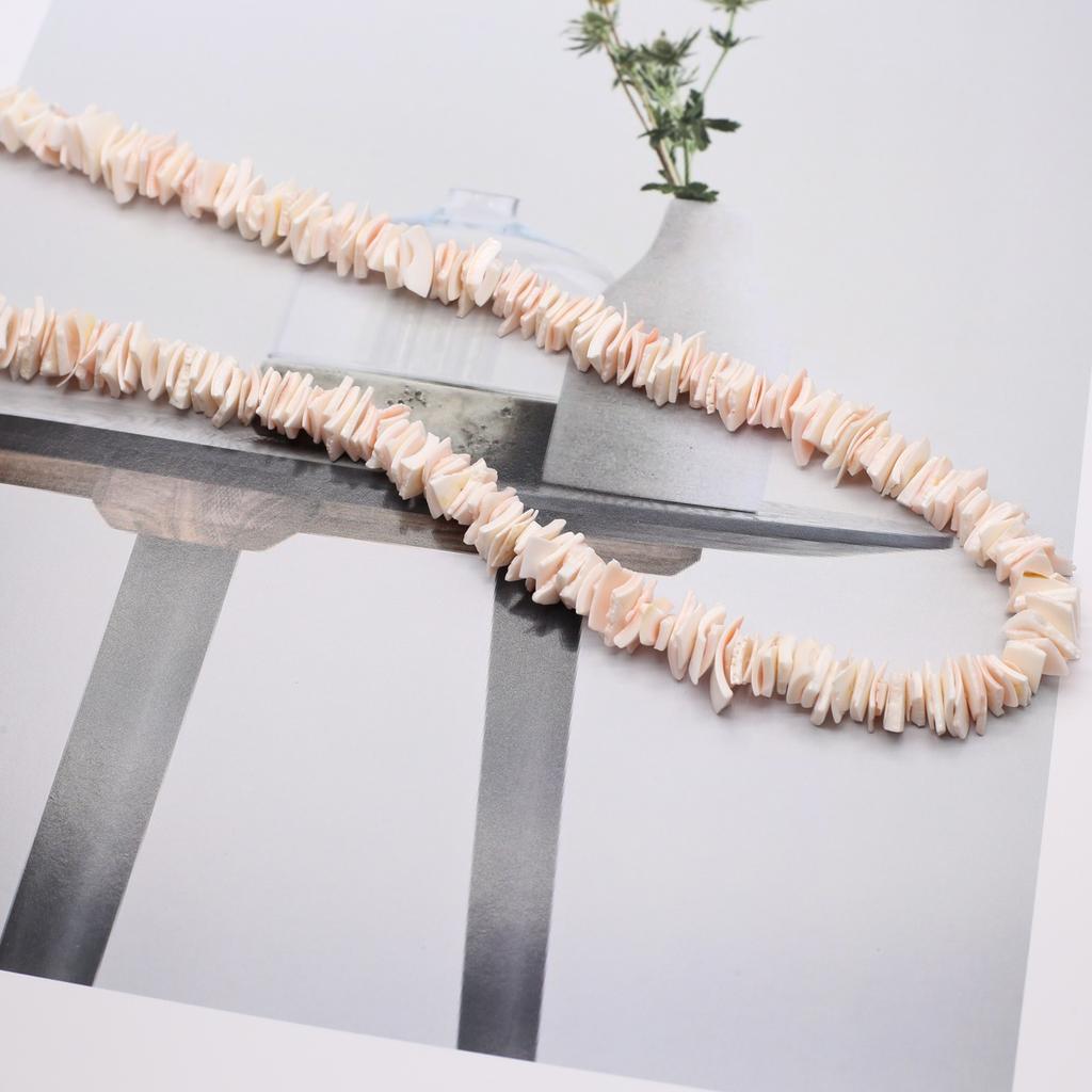 Shell Spacer Beads Natural Freshwater Shell Isolation Beads 6mm For Jewelry Making DIY Necklace Bracelet Earrings Accessory