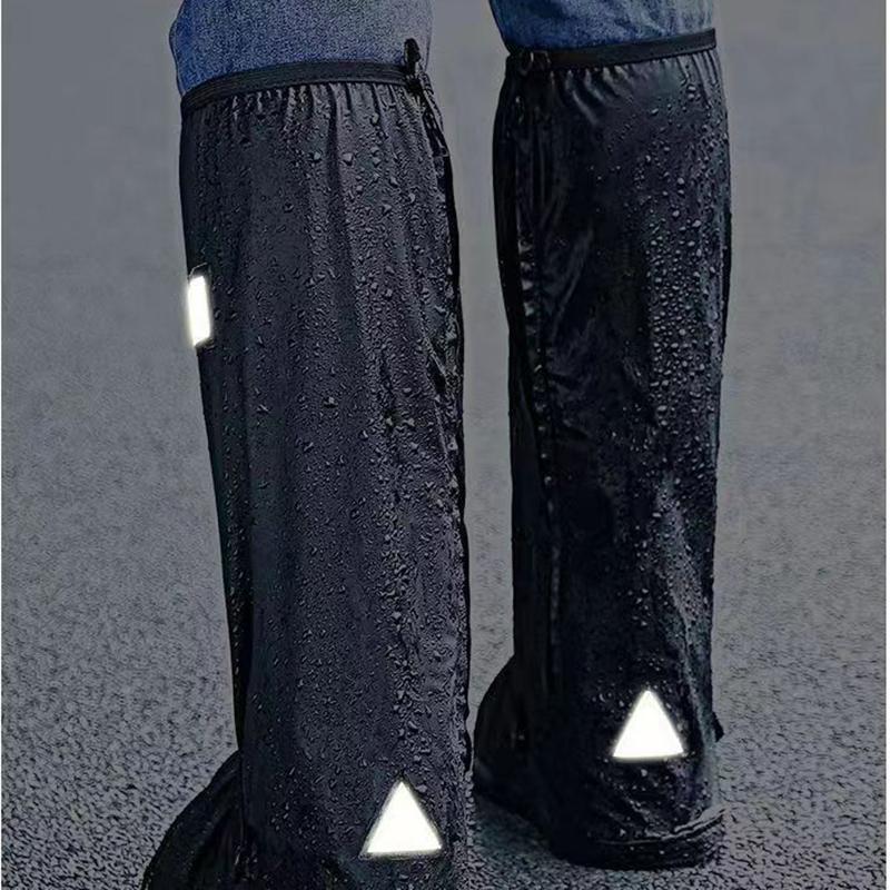 Модный чехол для обуви от дождя для мужчин и женщин, водонепроницаемый чехол для обуви, защита, высокий цилиндр, износостойкий, легкий, аксессуары для дождевых сапог