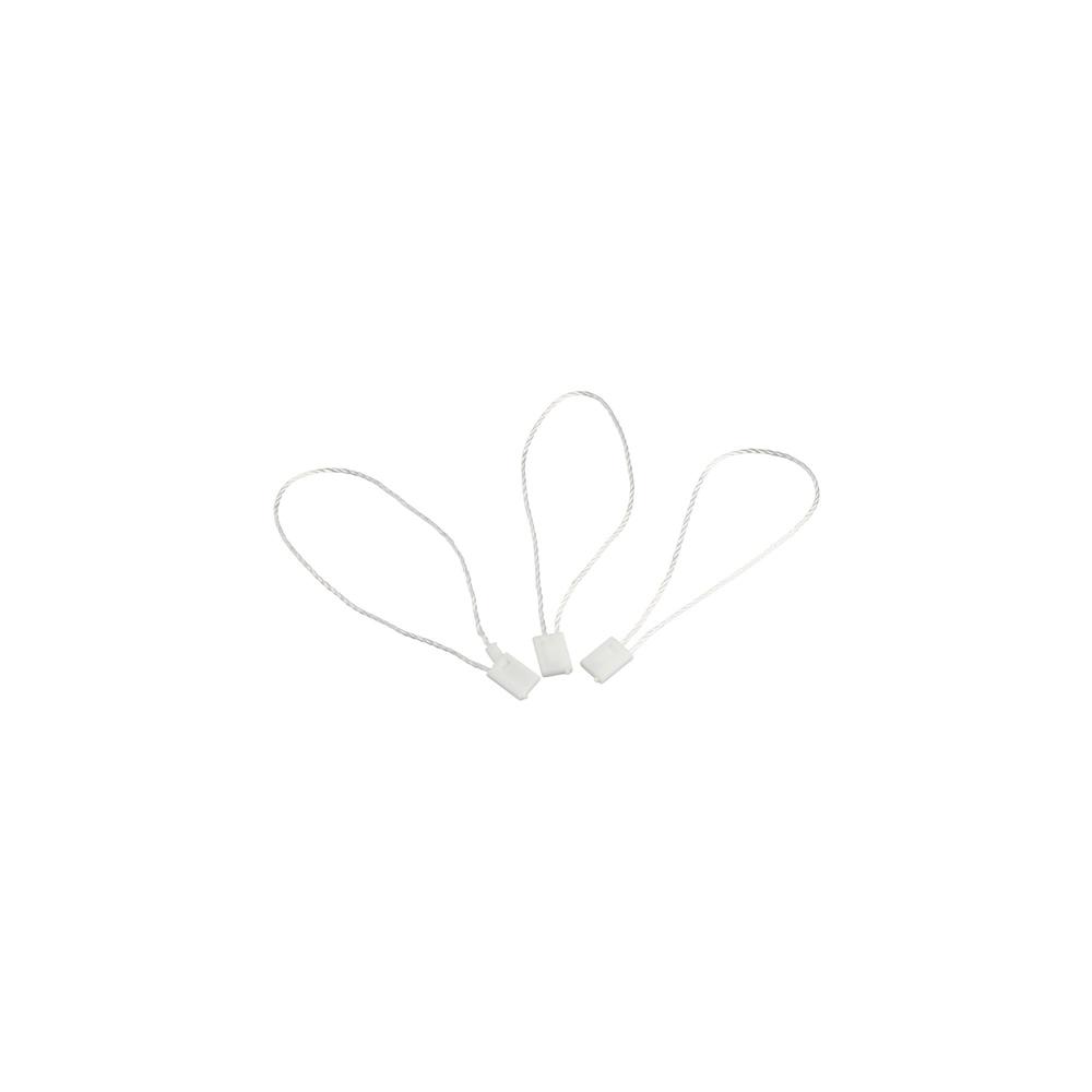 1000pcs Polyester Label Rope White/Black Hang Tag Fastener Garment Tags Tag Rope Sewing