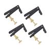 3/4 and 4/4 Cello Fine Tuners, String Adjusters, Durable, Stringed Instrument, Set of 4, Black