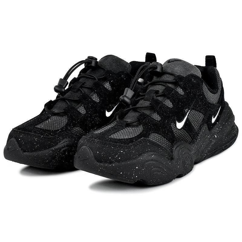 Nike Tech Hera Abrasion Resistant Low top Casual Shoes Unisex Black DR9761-101(Team96-S-BOX)