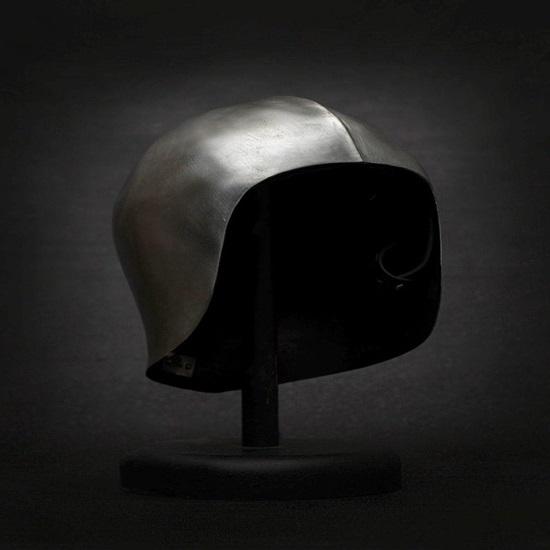 Средневековый открытый шлем салад ручной работы, стальные доспехи XV века для LARP, реконструкции,