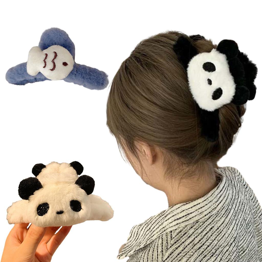 Милые 3D заколки для волос с животными, мягкий краб для волос для девочек и женщин, идеально подходят для вечеринок и свиданий