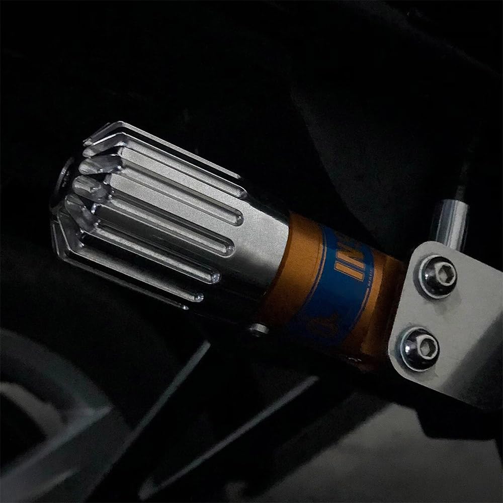 CNC Алюминиевый Регулятор Преднатяга для Заднего Амортизатора Совместимый с Ohlins и STX46 Гидравлический Регулятор Преднатяга Пружины с Креплением на Шланге Амортизаторы Ohl.ins, S36,