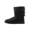 Bailey Bow II Boot Black (Womens) Women Sneakers 1016225-BLK