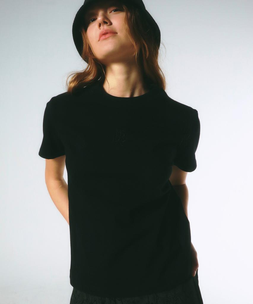 PRENDA Mini Prda Crewneck Tee Black