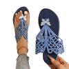 Large-sized Flip-flops with Flip-flops and Fashionable Butterfly Slippers for Women