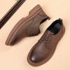 New Men Leather Shoes For Men Business Dress Shoes Cowhide Commuting Work Shoes Men British Suit Groom Wedding Men Shoes