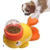 Dog Puzzle Feeder Interactive Pet Food Treat Dispenser Cartoon Duck Design Pet Snack Feeder for Dog Training Mental Enrichment