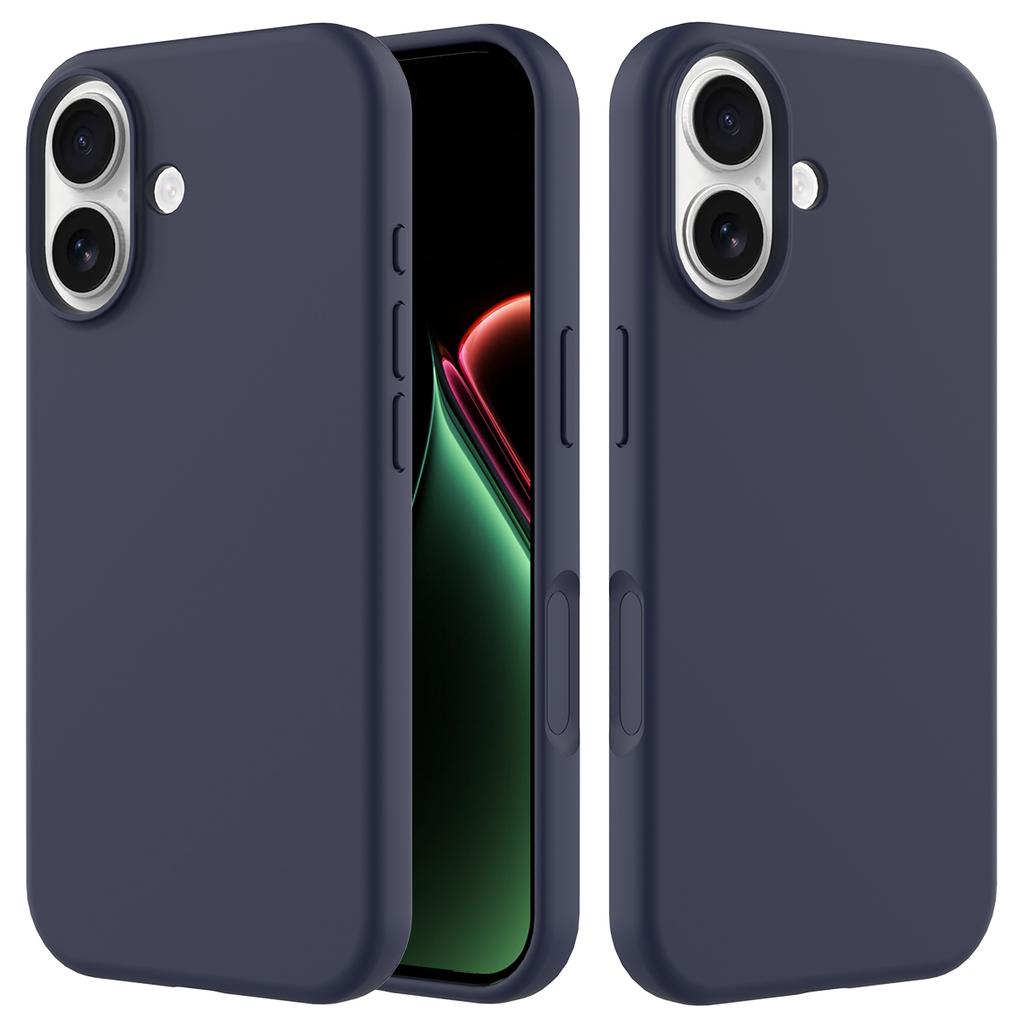 Противоударный чехол из жидкого силикона для IPhone 17 Air 16 15 14 13 12 Pro Max 16Pro Защитный бампер для камеры