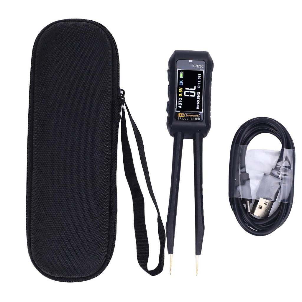 Цифровой тестер пинцет Автоматическое измерение Цифровой резистор Конденсатор Индуктивность Диод Электронный