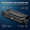2026 upgraded car seat fan, USB-powered car fan, three-speed wind, quiet headrest neck fan