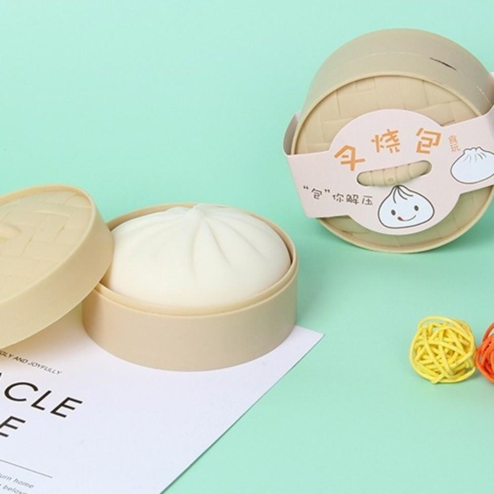 Realistic Dumpling Squeeze Toy Soft Reduce Pressure Toy Random Dumpling Squishy Toy Sensory Play