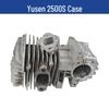 Запчасти для бензопилы Yusen 2500S: Цилиндр, Тормоз, Шнур стартера, Сцепление, Воздушный фильтр, Карбюратор.