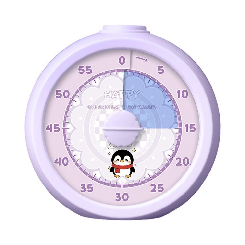 Silent Operation Countdown Alarm Clock Portable Kitchen Timer Student Timer Visual Timer Kids