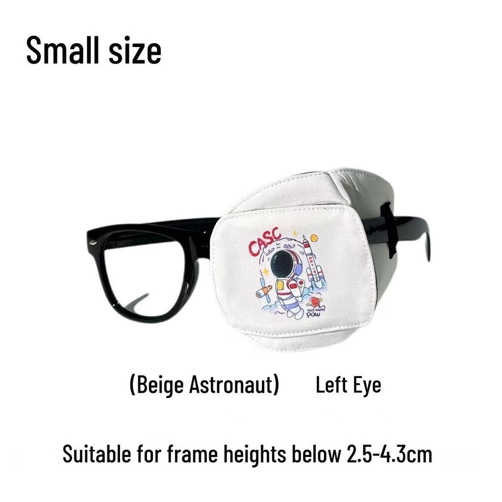 Детский патч для глаз из чистого хлопка при амблиопии для послеоперационных тренировок зрения и коррекции косоглазия/дальнозоркости