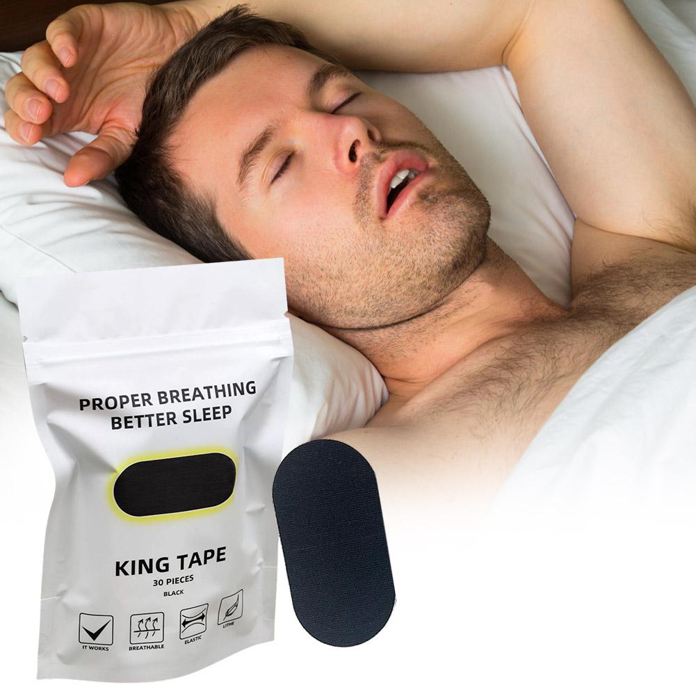 Медицинский силиконовый гипоаллергенный овальный пластырь для мгновенного устранения храпа во рту K1O9