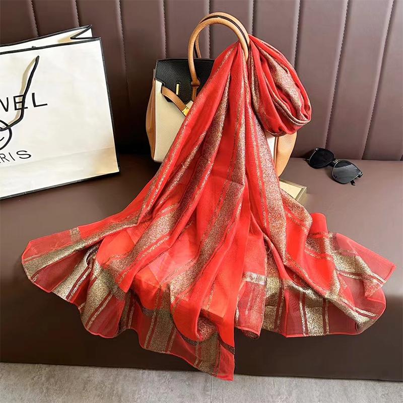 Роскошный шелковый шарф женский зимний теплый платок-накидка женский платок хиджаб шарфы сплошной женский тонкий пашминовый бандана повязка на голову