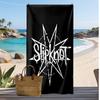 Пляжное полотенце Slipknot с принтом, быстросохнущее, супервпитывающее, мягкое, легкое, для душа, бассейна, летнего путешествия