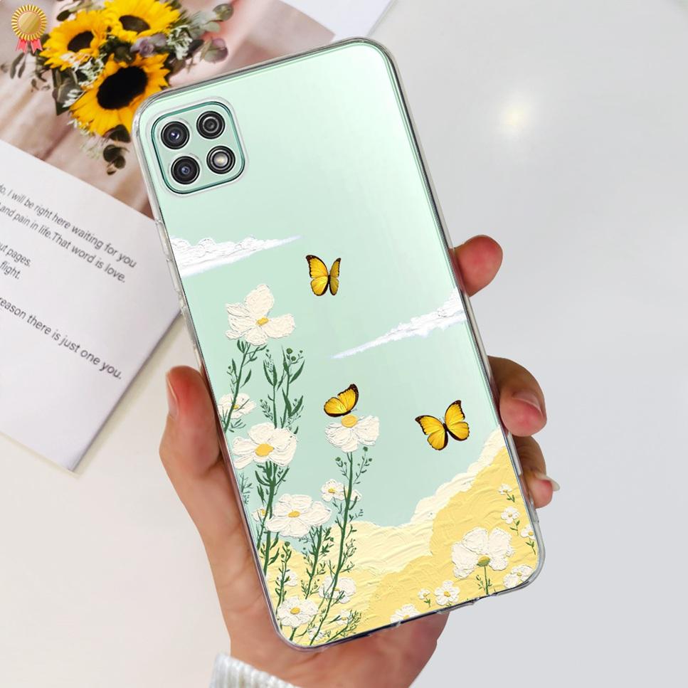 Для Samsung Galaxy A22 S A22S 5G Чехол Силиконовый Мультяшный Мягкий Защитный Задний Чехол Для Samsung A 22 A22 A22S 5G Чехол Для Телефона Funda