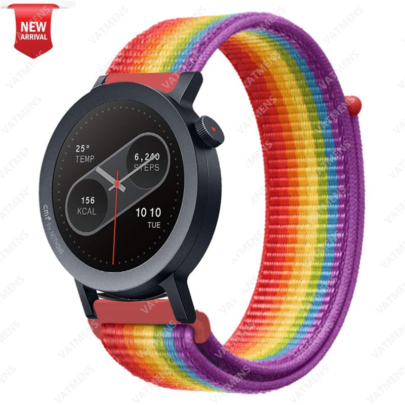 Ремешок для смарт-часов CMF Watch Pro 2, сменный браслет, нейлоновый спортивный ремешок-петля, ремешок для CMF Watch Pro 2