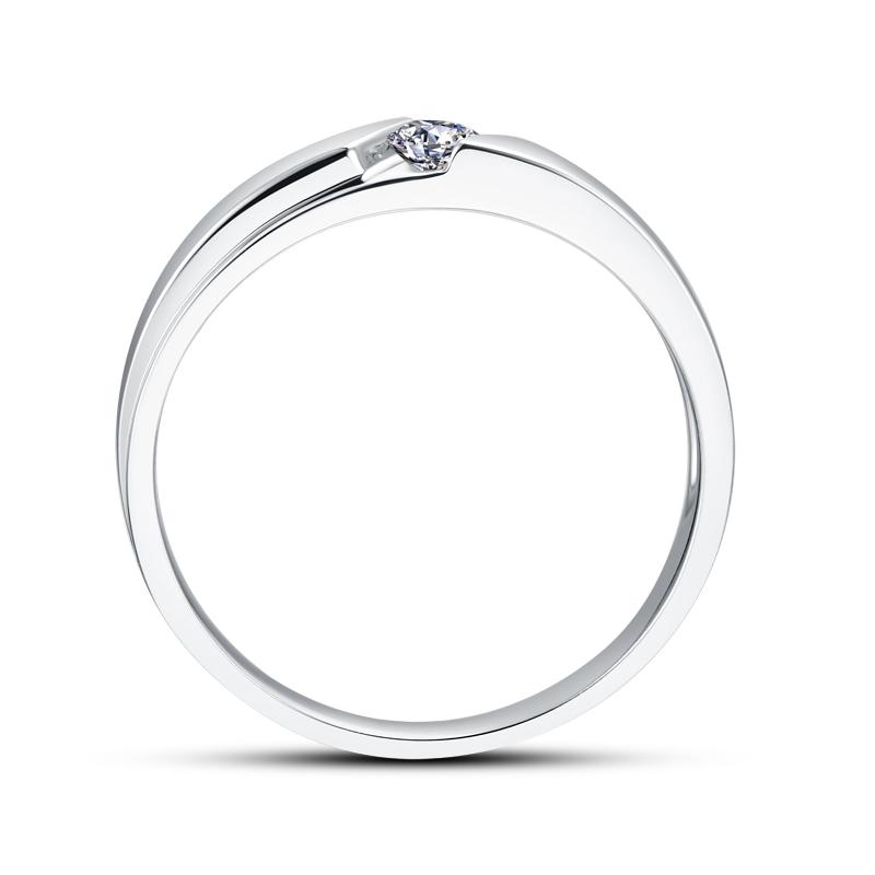 Простое круглое обручальное кольцо 0,5 карата из тибетского серебра S925 пробы, кольца для женщин, обручальное кольцо унисекс, ювелирные изделия