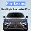 Ppf Зачерненный для Lexus ES260/RX300/NX200/UX260/LC/LX Прозрачный Антицарапающий TPU Предварительно вырезанный автомобильный ppf для фар