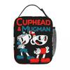 Индивидуальные термосумки для ланча Cuphead & Mugman Ретро-игры Мерч Ланч-бокс Новинка Сумка-холодильник Термоланч-бокс для работы