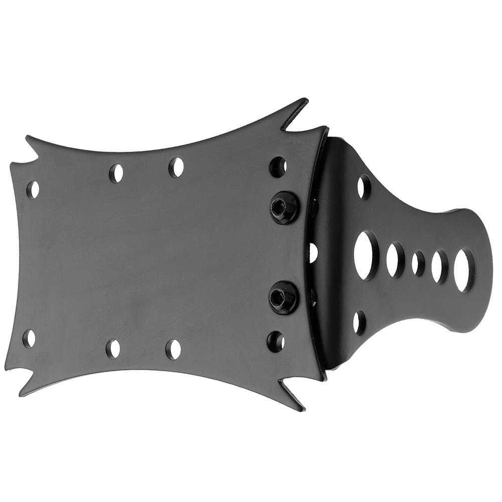 Motorcycle Retro Side Mount License Plate Tag Holder Bracket