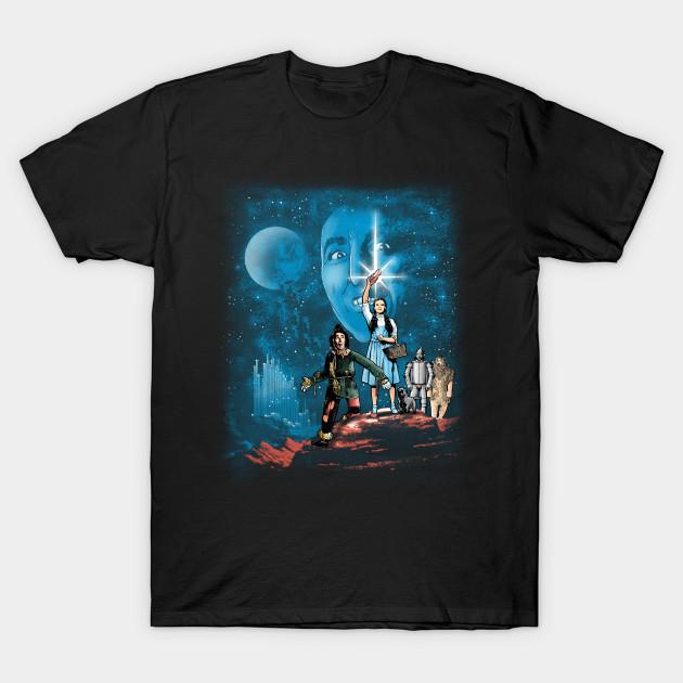 Asian Size Men Print T-shirt Oz Wars No-Cut Heat Transfer Print Cotton Tshirt