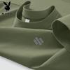 PLAYBOY Мужская хлопковая футболка свободного кроя с коротким рукавом
