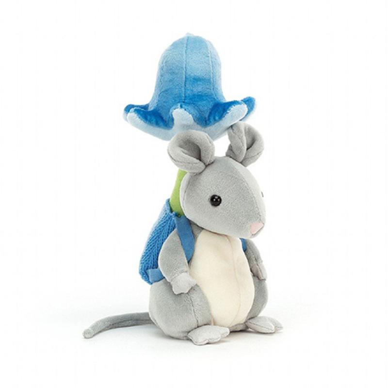 Jellycat Серия «Лесные животные» Игрушка-пустышка Белка Плюшевая кукла 22 см высотой