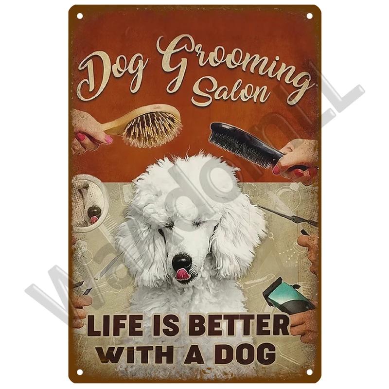 Парикмахерская Ретро Паб Бар украшения жестяная вывеска потертый шик домашний декор доска металлическая вывеска настенный постер винтажный декор искусство винтаж