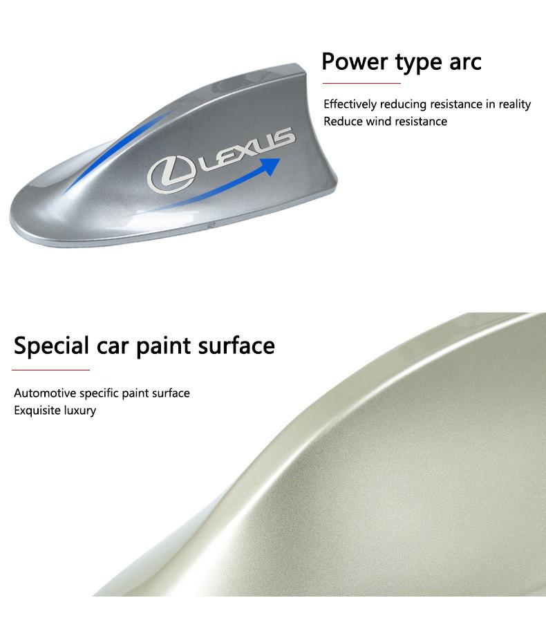 Универсальная АБС-пластик Автомобильный Логотип Форма Акулы Антенна на Крышу Радиосигнал Антенна Акулий Плавник Модификация Стайлинг