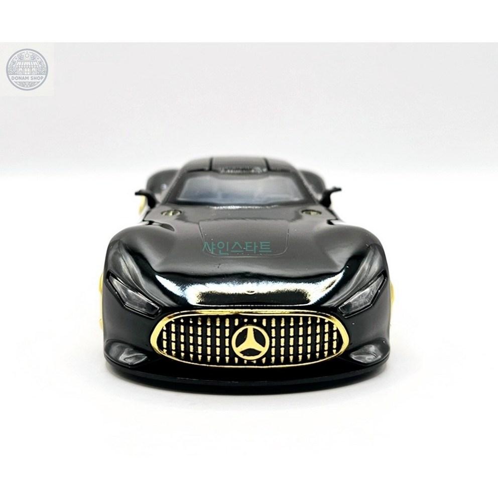 Концепт-кар Mercedes-Benz AMG 1:Литой металлический модель 32-го масштаба - Черный