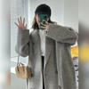 Double-sided Wool Hand-stitched Coat, Simple and Versatile, Long Style for Women