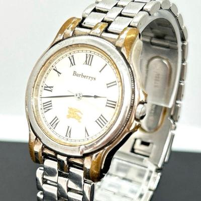 Б/у Редкие/Рабочие часы Burberry, Двухцветные, 5530-F52330, Кварцевые